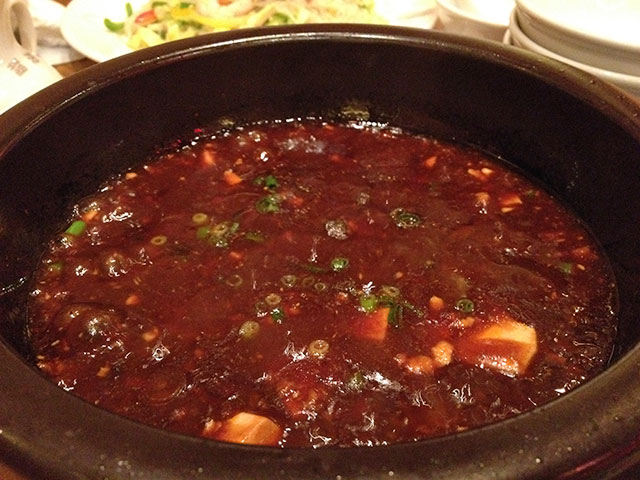 Mapo Tofu in Donabe Clay Pot