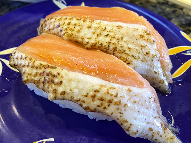 Broiled Salmon Nigiri Sushi