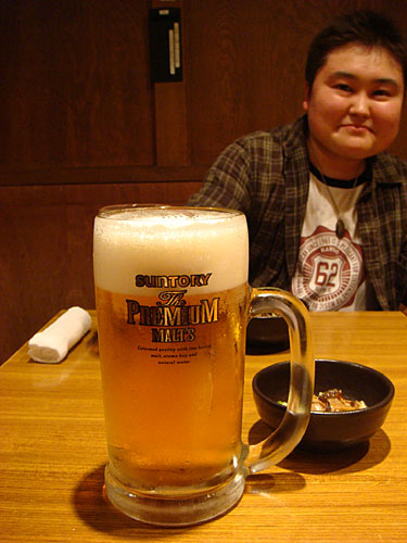 Large Jug of Draft Beer