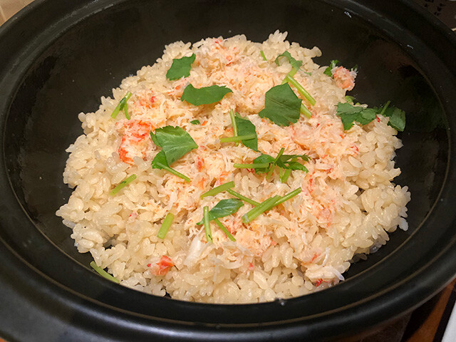 Crab Meat and Rice