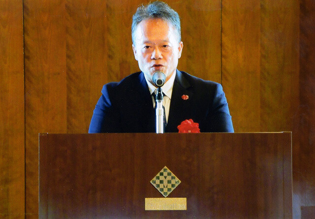 Dr. MaCHO Giving a Speech