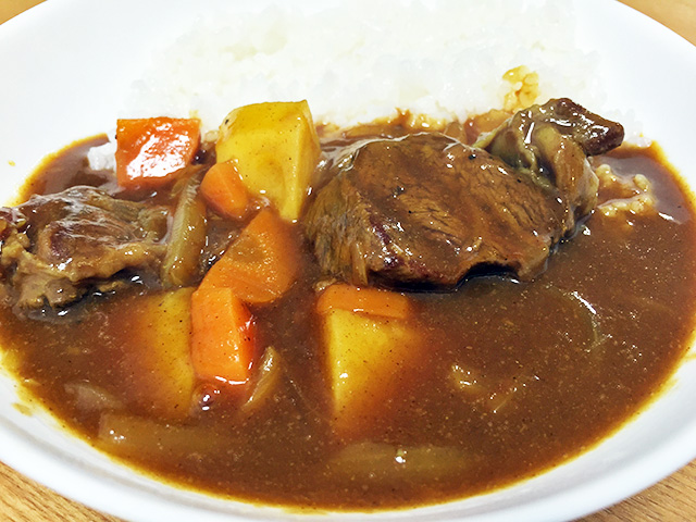 Homemade Beef Curry