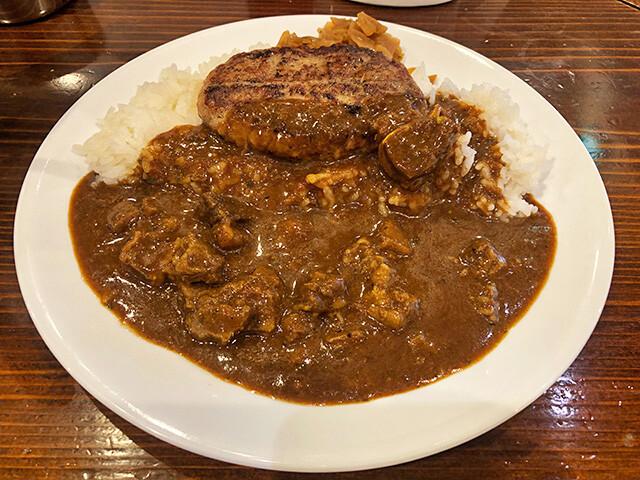 Beef Curry with Hamburger
