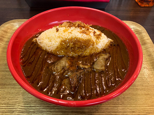 Beef Curry with Hot Oil