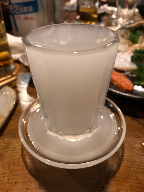 Unfiltered Sake