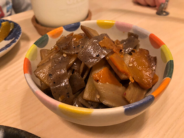 Sauteed Burdock Root