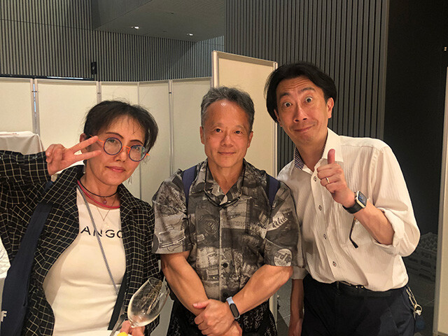 With Fellow Researchers