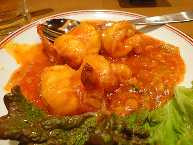 Shrimp with Chili Sauce