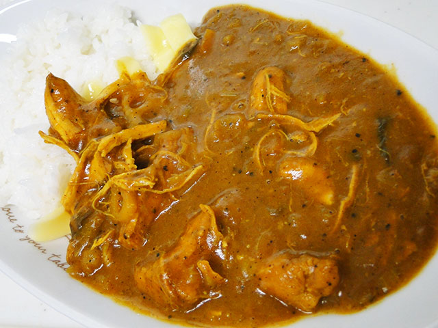 Spicy Chicken Curry with Cheese