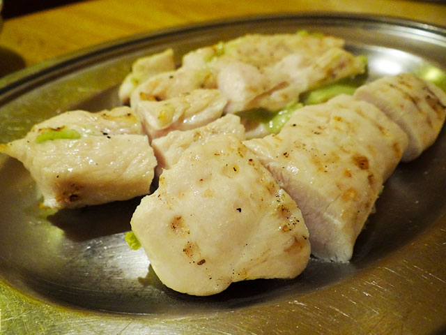 Broiled Chicken Breast Fillet with Wasabi