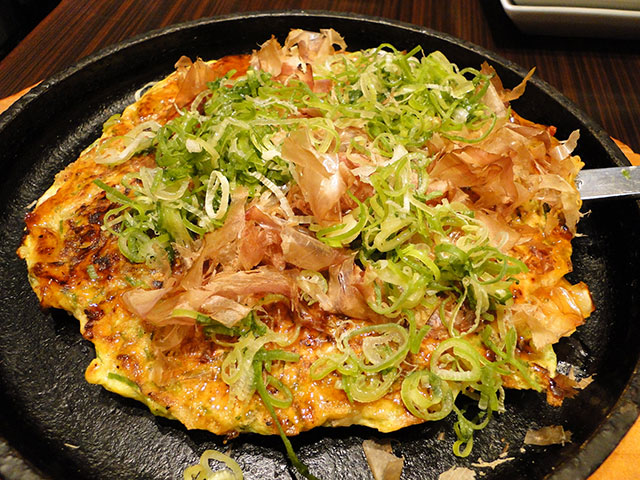 Osaka-Style Negi Okonomiyaki