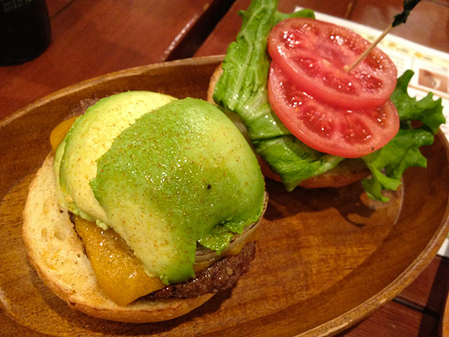 Avocado Cheese Burger
