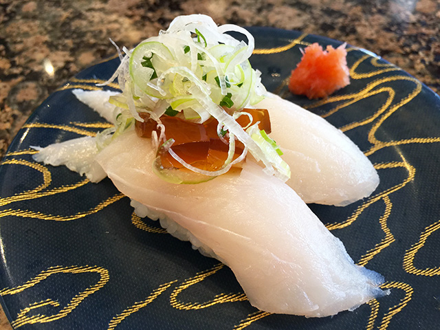 White-Fleshed Fish Nigiri Sushi