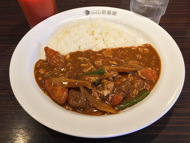 Chicken Meatball and Root Vegetable Curry in Japanese Style