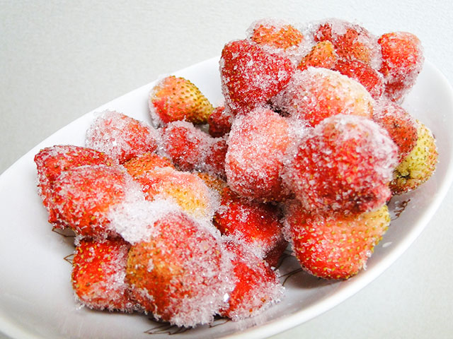 Frozen Strawberries