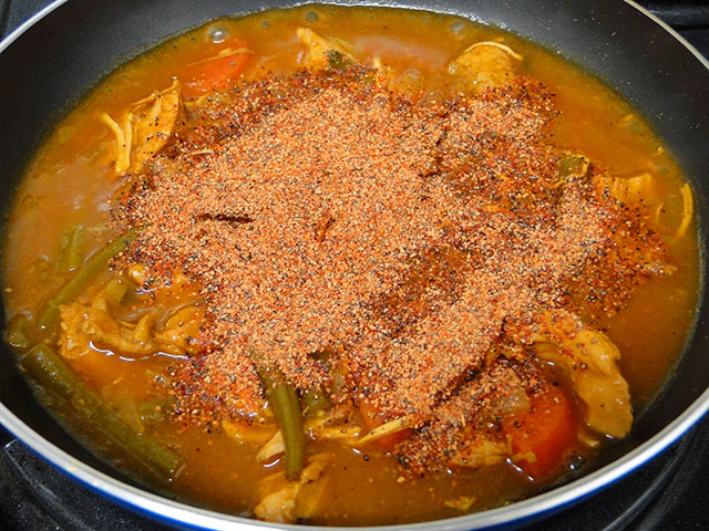 Homemade Spicy Chicken Curry