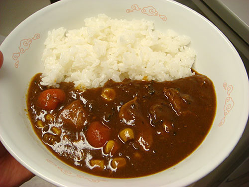 Pork Curry with Tomato and Bitter Goya Squash