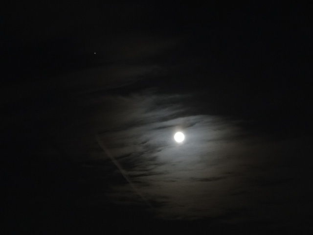 Full Moon and Mars