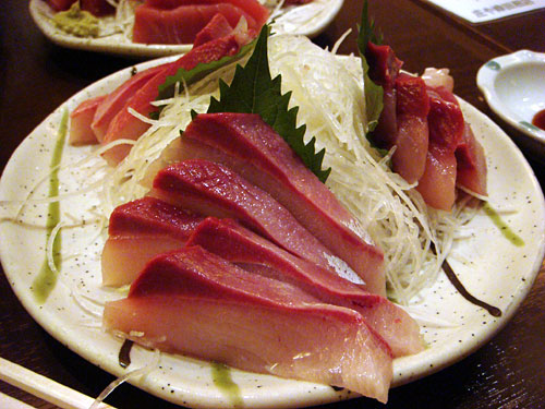 Yellow Tail Sashimi