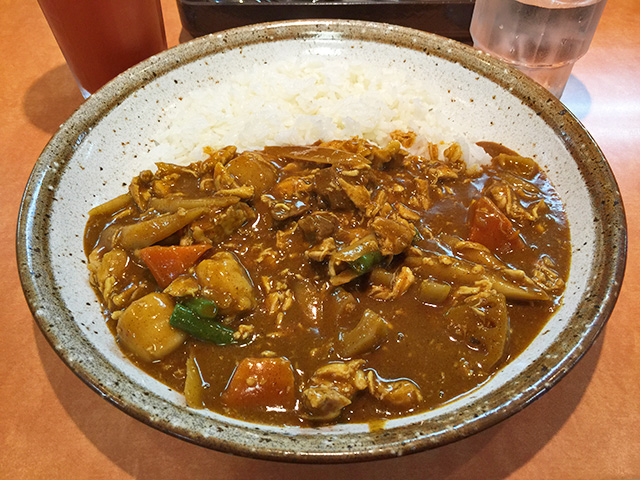 Steamed Chicken and Root Vegetable Curry in Japanese Style