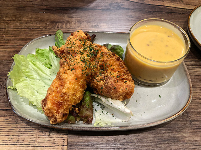 Beer Chicken with Honey Mustard Sauce