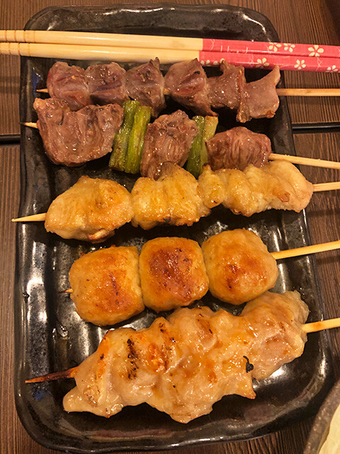 Assorted Yakitori