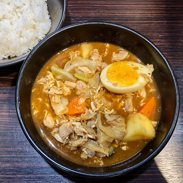 Soup Curry with Double Stewed Chicken