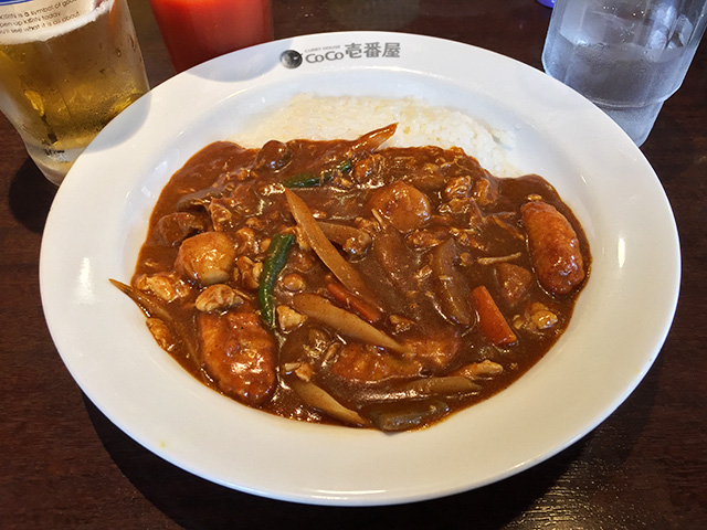 Chicken Meatball and Root Vegetable Curry in Japanese Style