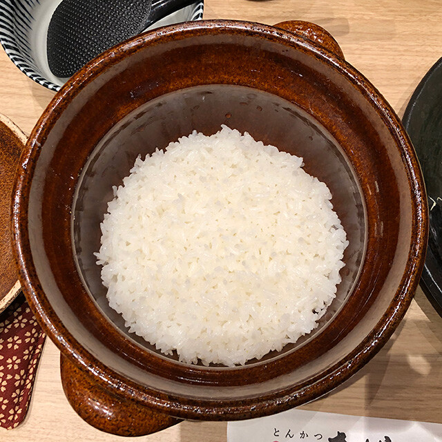 Freshly Cooked Rice in a Pot