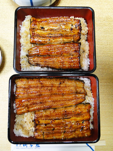 Eel on Rice Take and Ume