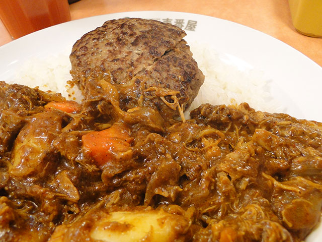 Half Order Beef Curry with Various Toppings