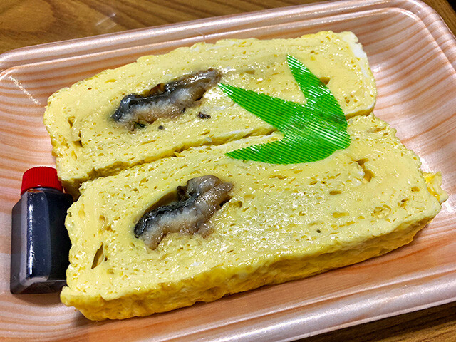 Rolled Egg Omelette with Eel