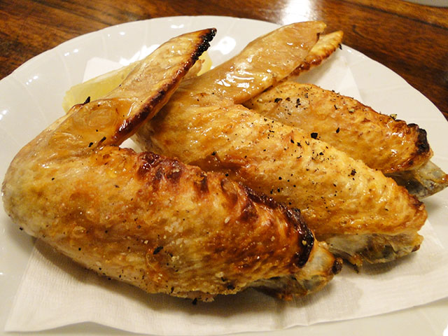 Nagoya Cochin Wing Tip Grilled with Salt