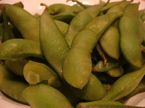 Boiled Edamame Soybeans