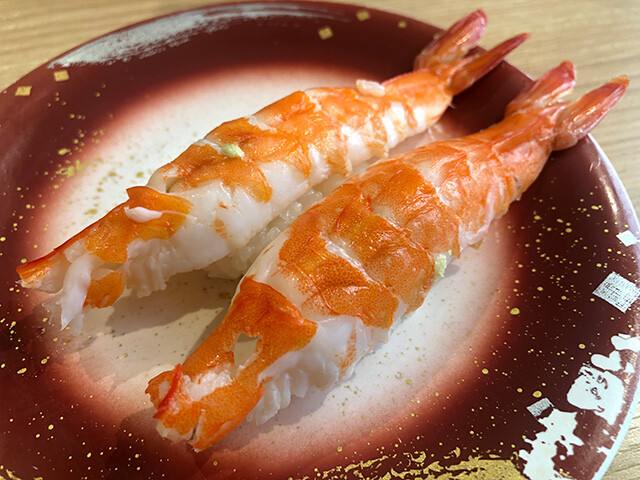 Jumbo Boiled Shrimp Nigiri Sushi