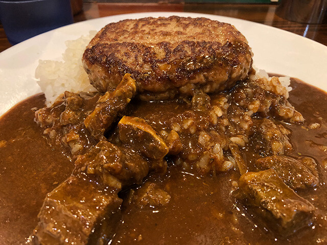 Beef Curry with Hamburger