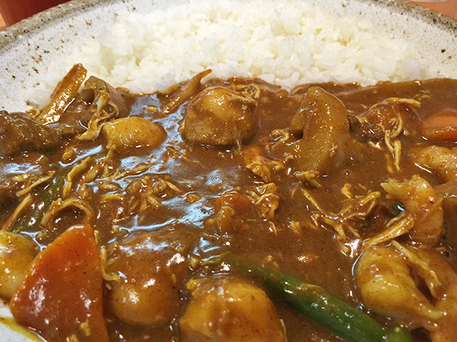 Steamed Chicken and Root Vegetable Curry in Japanese Style