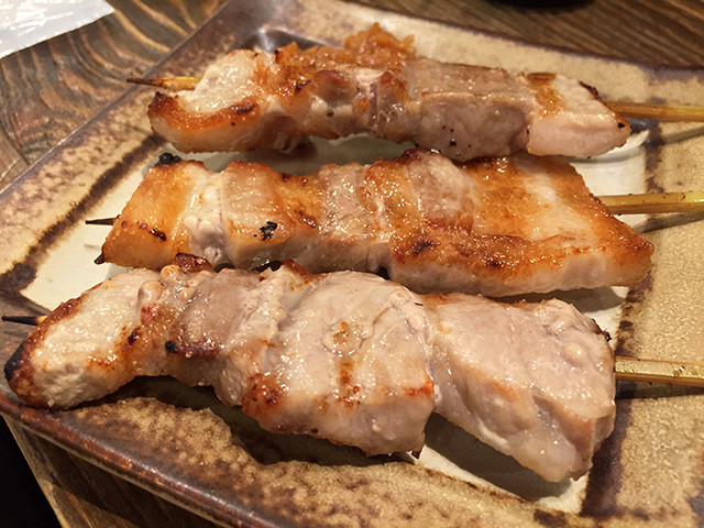 Grilled Skewered Pork Back Ribs