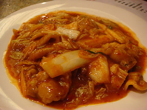 Stir-Fried Pork and Kimchi