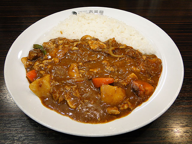 Beef Curry with Stewed Chicken and Vegetables