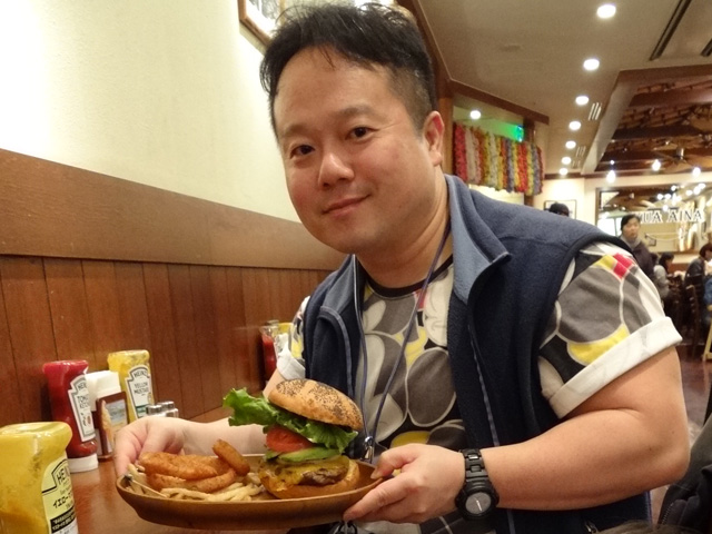 Dr. MaCHO with Avocado Cheese Burger