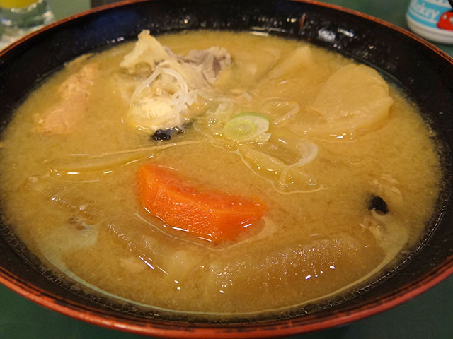 Fish Bone Miso Soup
