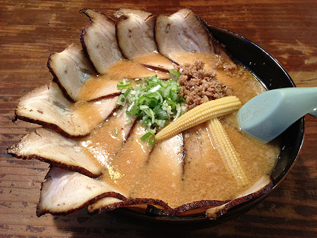 Miso-Flavored Ramen Noodles with Roast Pork