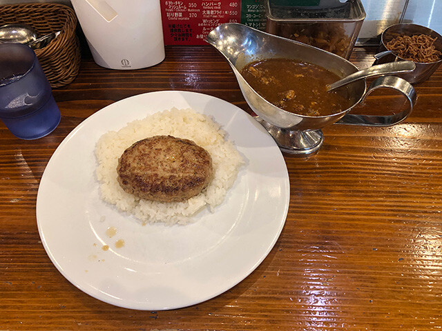 Beef Curry with Hamburger