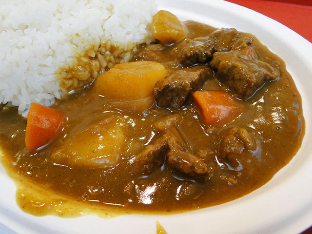Pork Curry and Steamed Rice