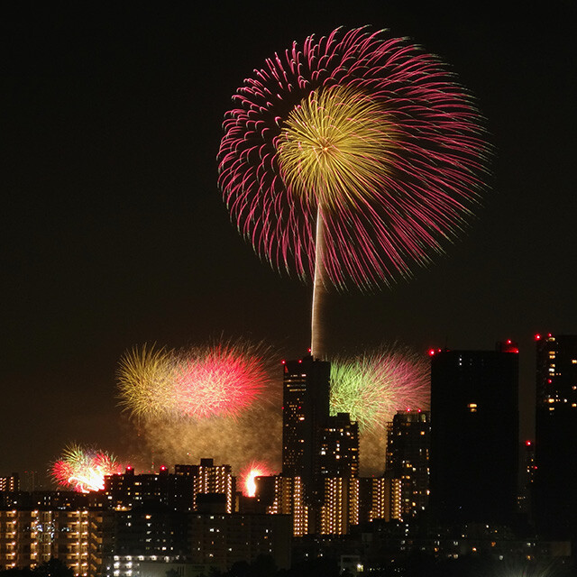 Makuhari Beach Hanabi Festa