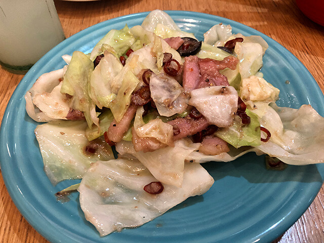 Anchovy Cabbage