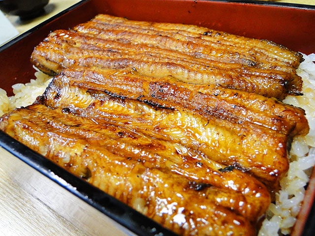 Eel on Rice Take