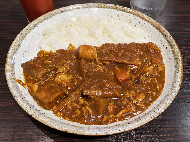 Steamed Chicken and Root Vegetable Curry in Japanese Style