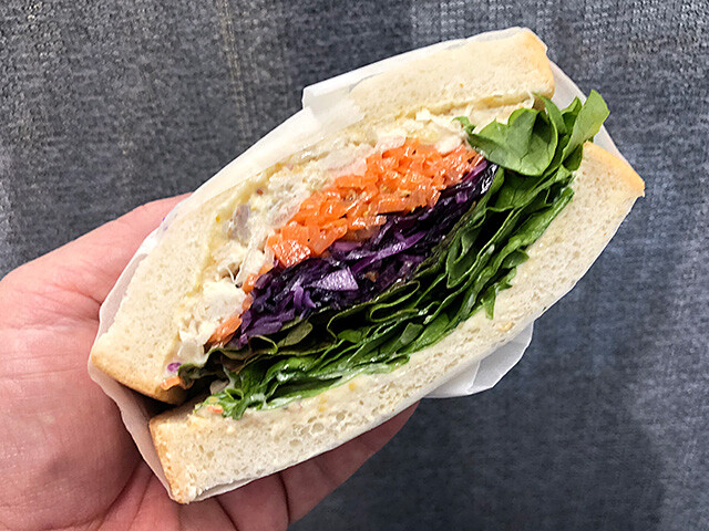 Grilled Mackerel Sandwich